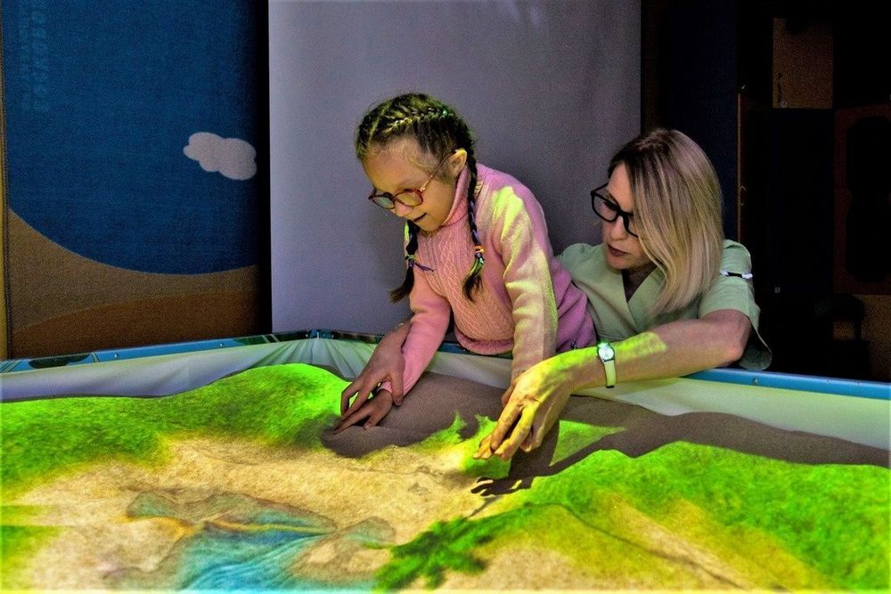 Интерактивный песок для детей 